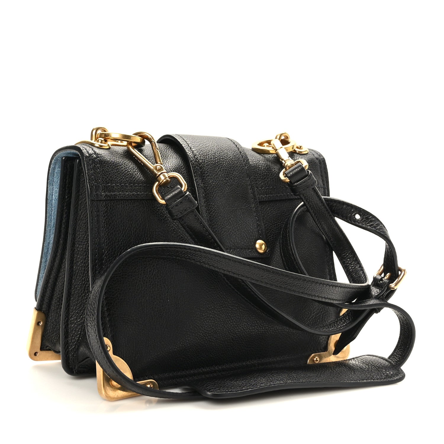 Prada Glace Calf Soft Cahier Bag Black Astrale 3 of 9