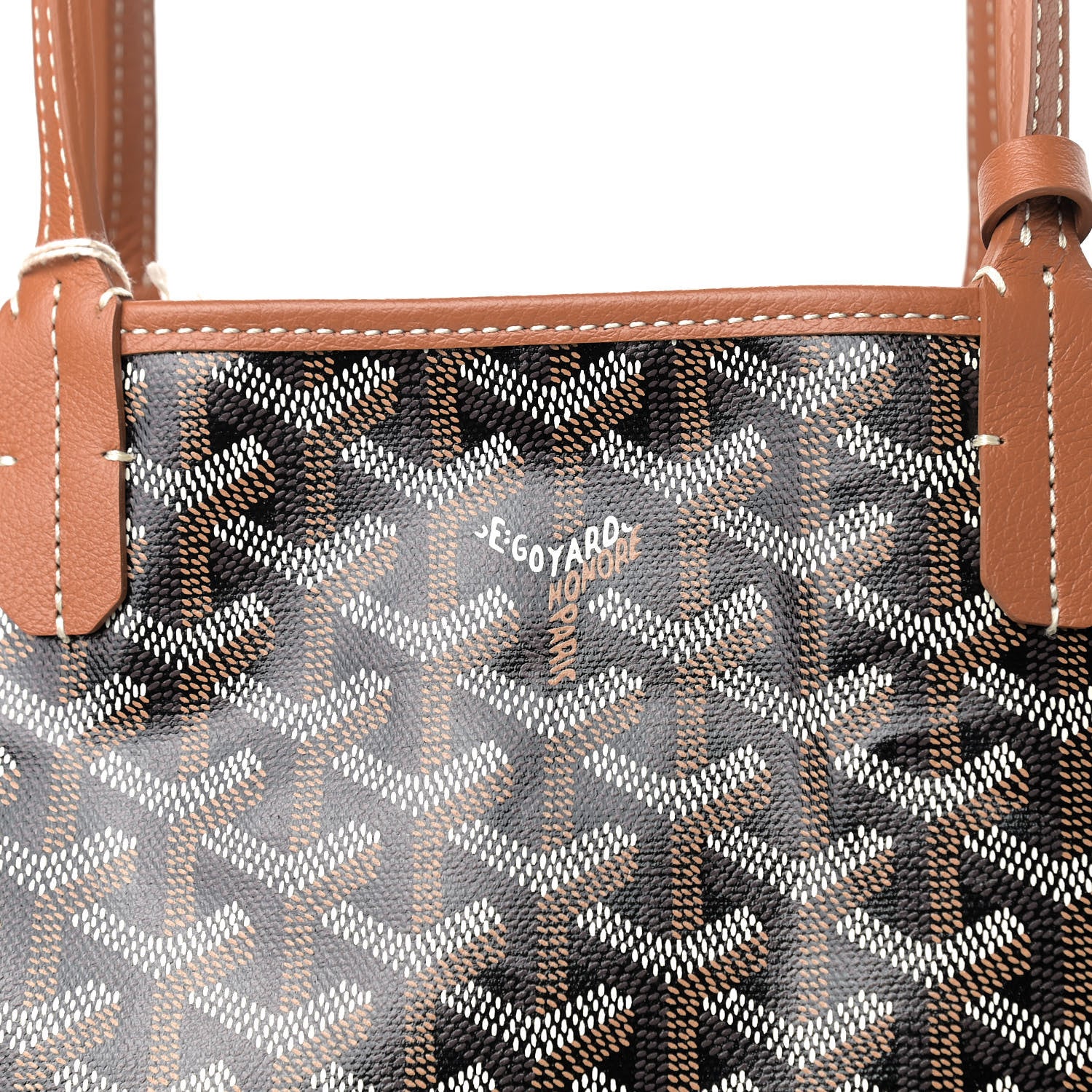 Goyard Goyardine Saint Louis PM Black Gold 9 of 9