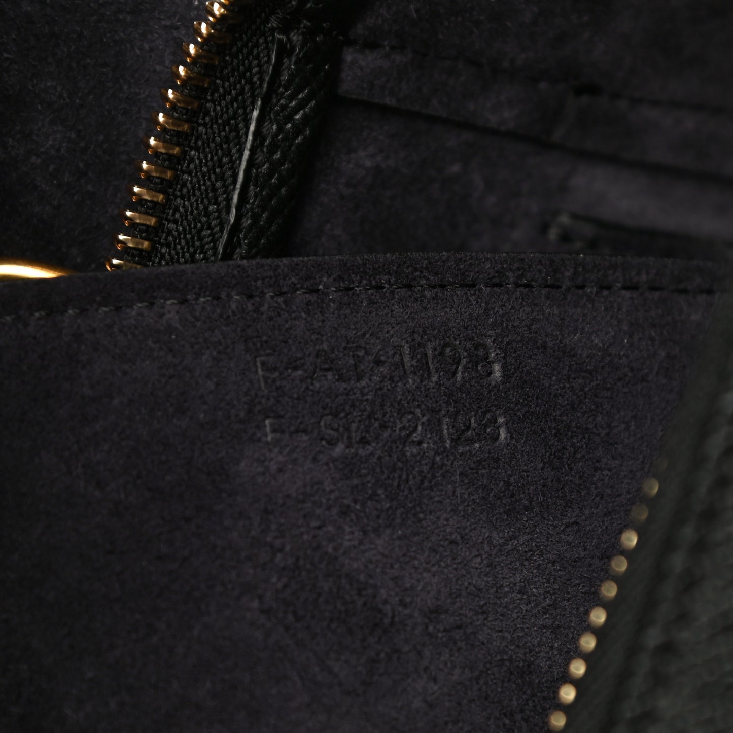 Grained Calfskin Micro Belt Bag Black