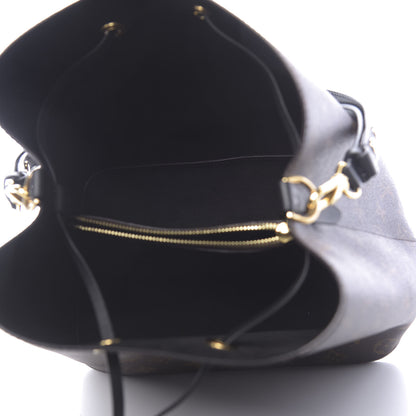 Louis Vuitton Monogram Neonoe MM Black 5 of 9