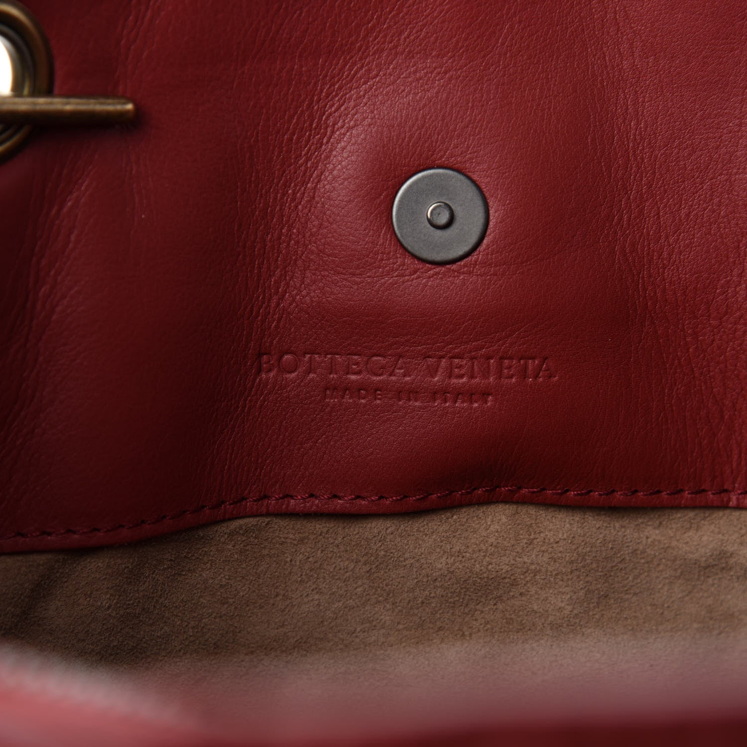 Bottega Veneta Nappa Intrecciato Medium Tote Red 8 of 11