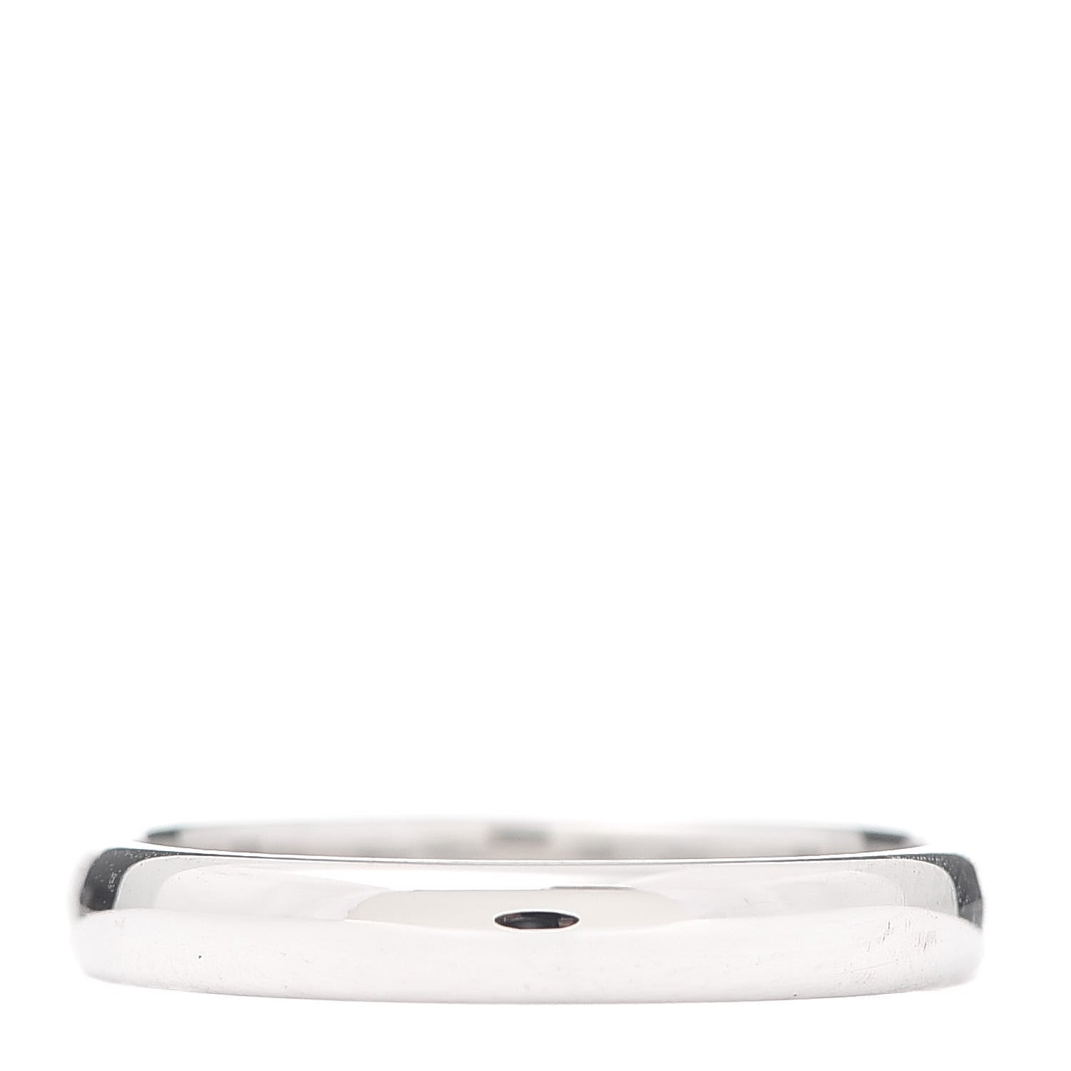 Tiffany Platinum 3mm Classic Wedding Band Ring 54 6.75 1 of 4