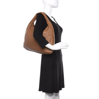 Bottega Veneta Nappa Intrecciato Large Veneta Hobo Noce 2 of 11