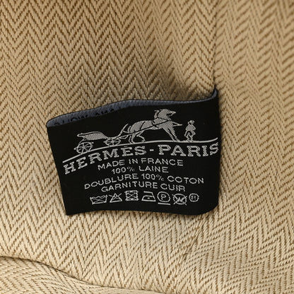 Hermes Canvas Large Bride-A-Brac Pouch Gris Flanelle 6 of 6
