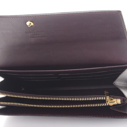 Louis Vuitton Vernis Sarah Wallet Amarante 5 of 9