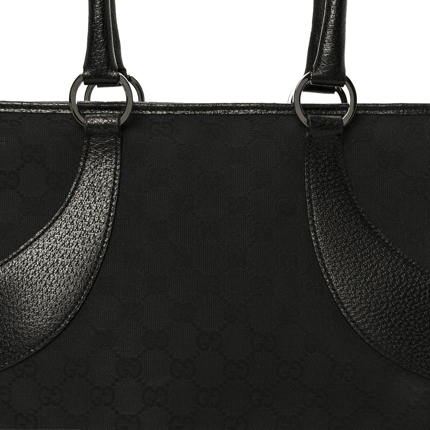 Monogram Shoulder Bag Black