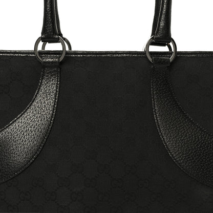 Gucci Monogram Shoulder Bag Black 8 of 10