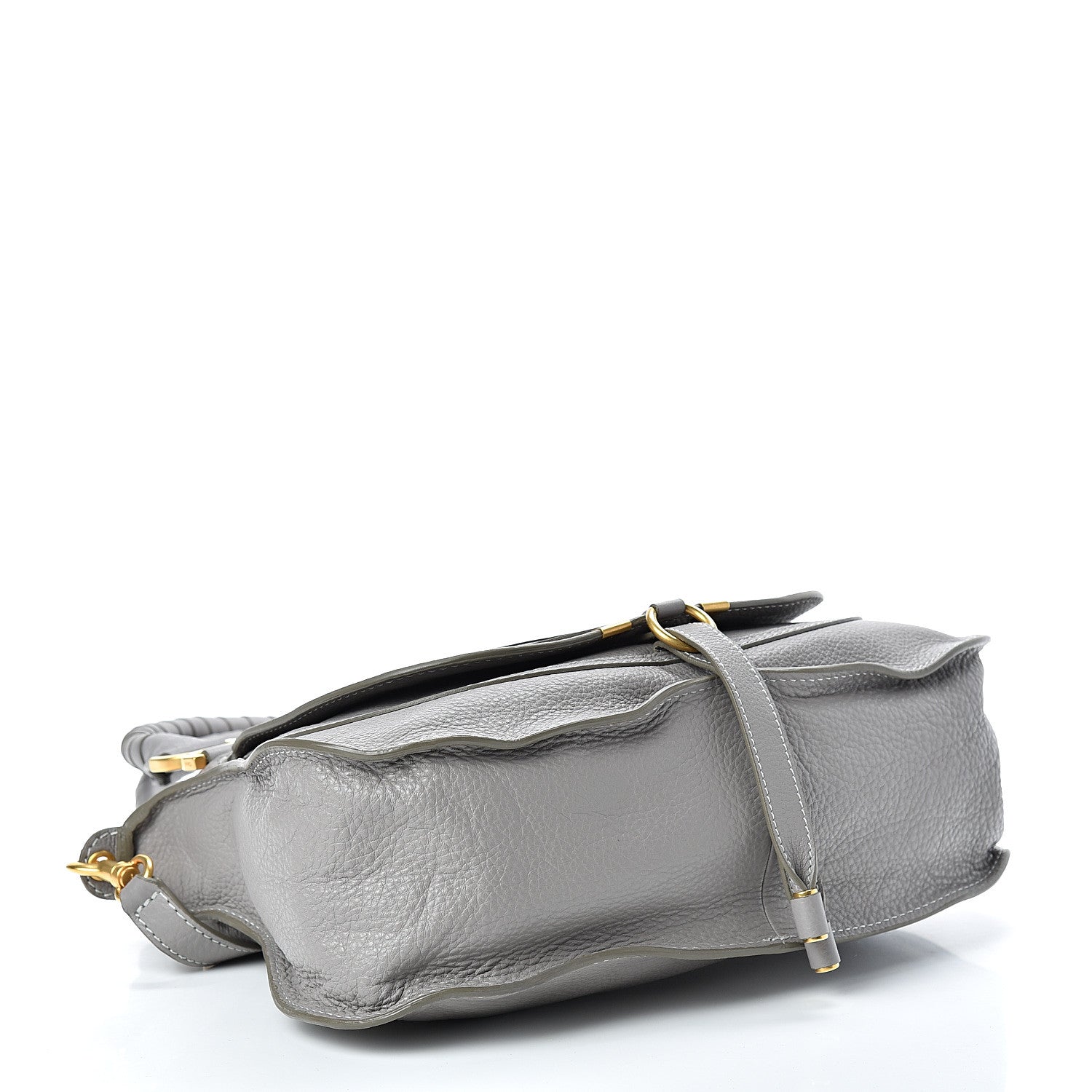Chloe Calfskin Medium Marcie Satchel Cashmere Grey 3 of 9