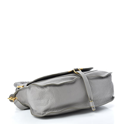 Chloe Calfskin Medium Marcie Satchel Cashmere Grey 3 of 9