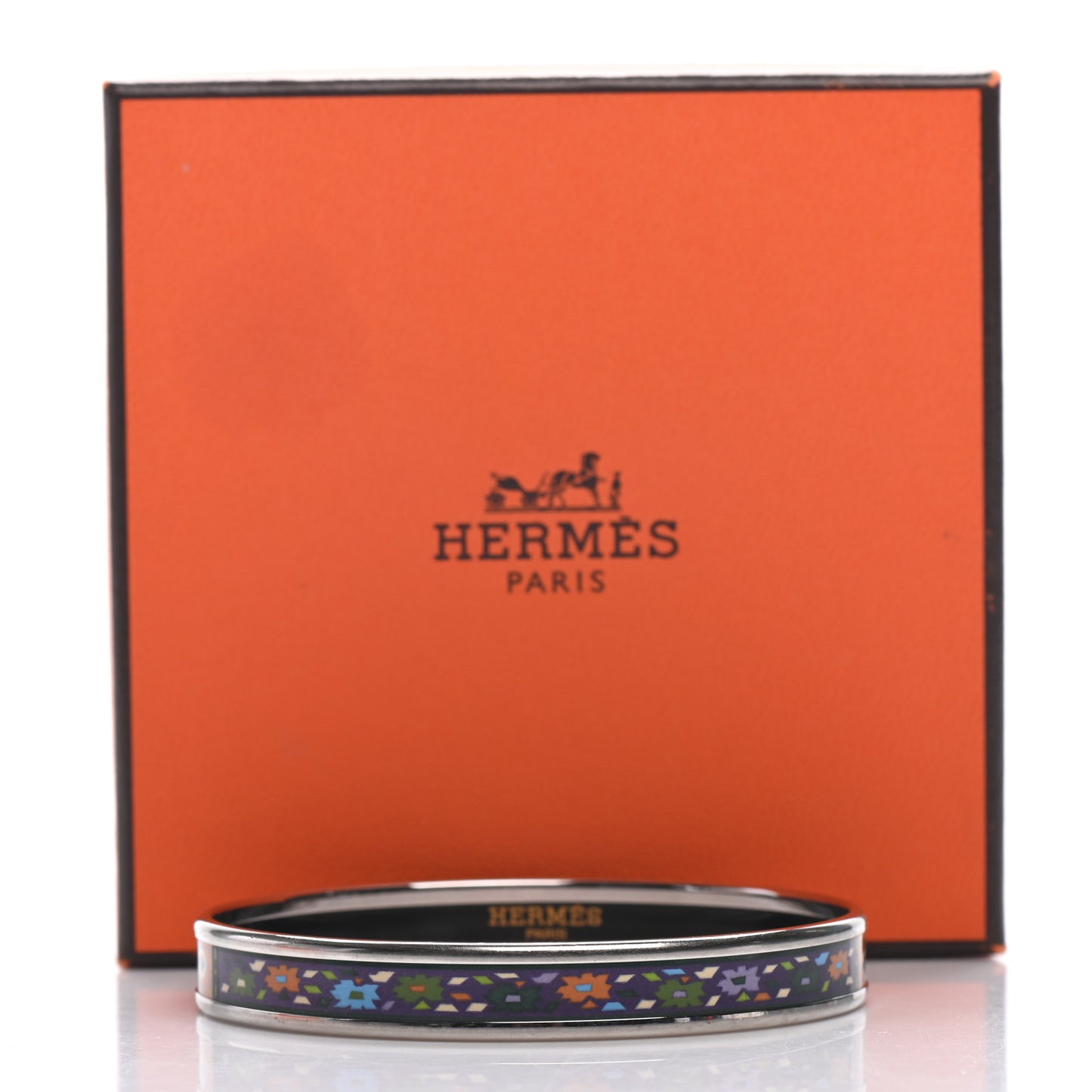 Enamel Printed Narrow Bracelet 62