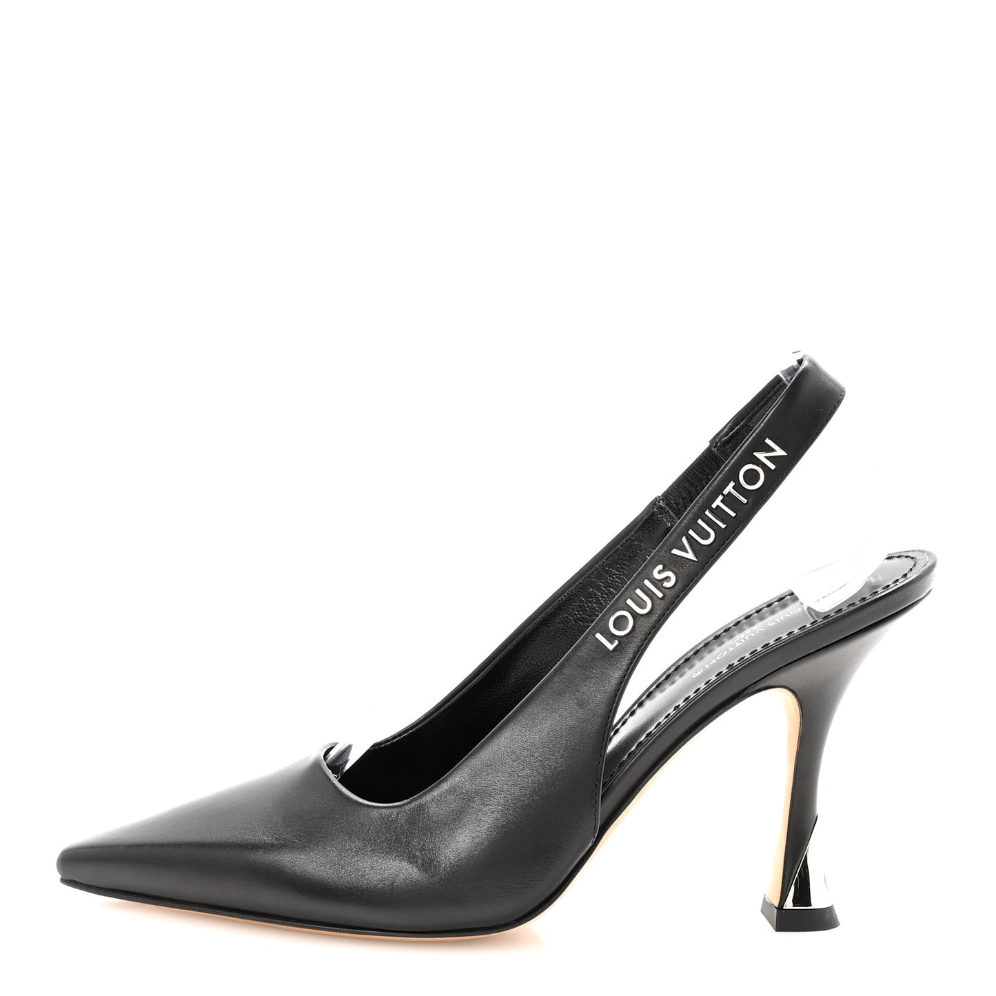 Calfskin Slingback Pumps 37.5 Black
