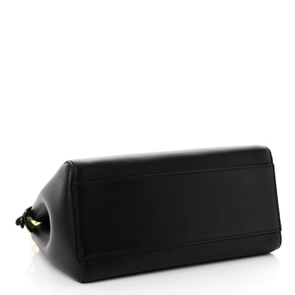 Fendi Nappa Mini Peekaboo Iconic Satchel Black 4 of 12