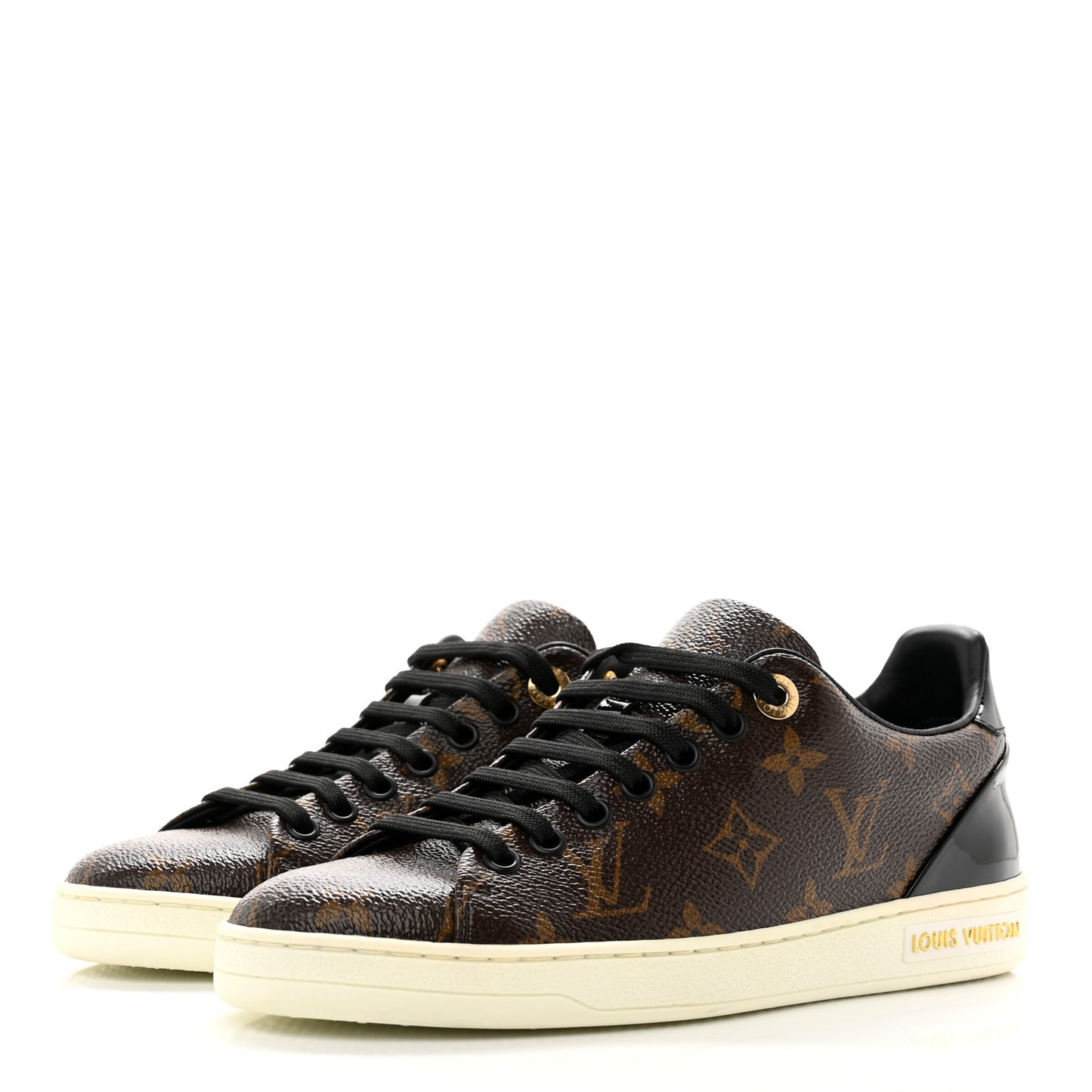 Patent Monogram Frontrow Sneakers 35.5