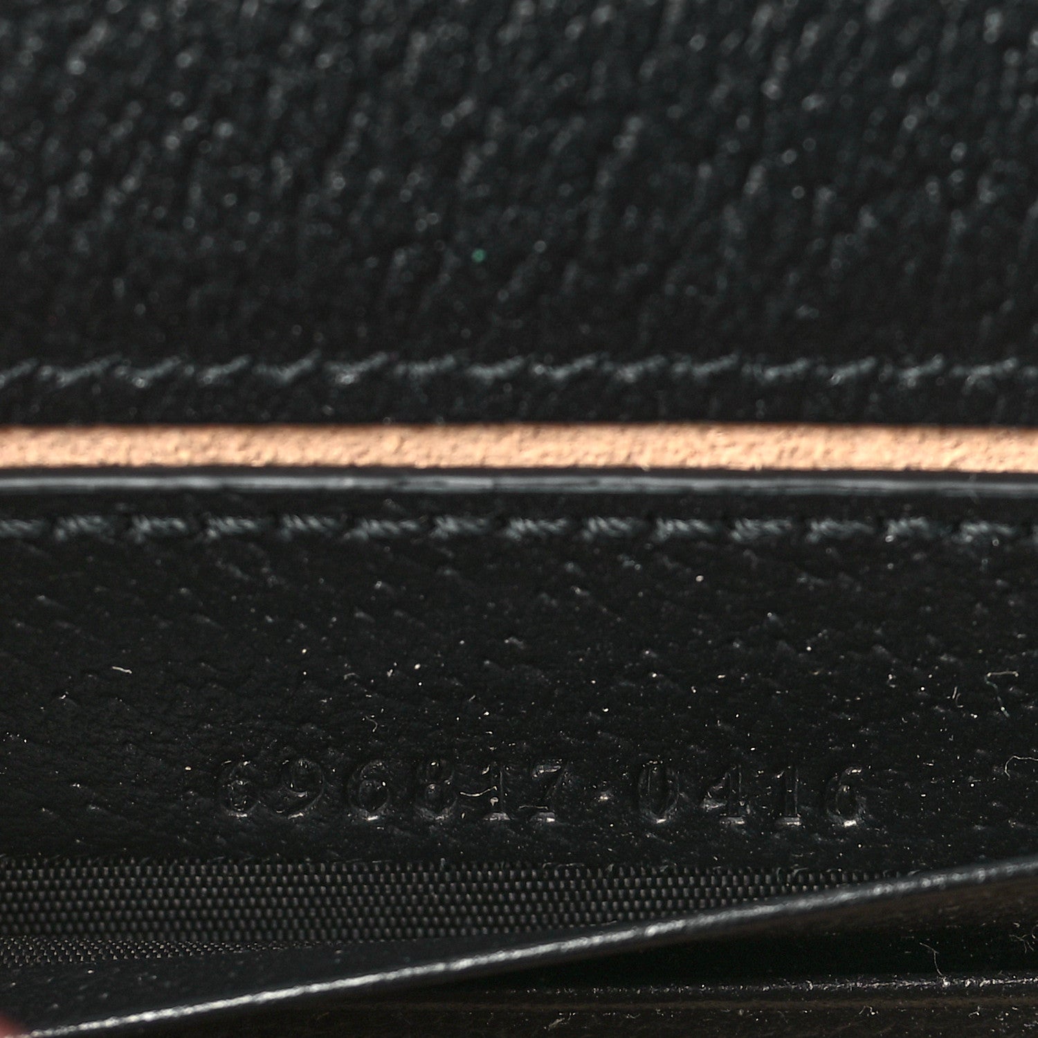 Gucci Textured Dollar Calfskin Mini Diana Chain Bag Black 7 of 11