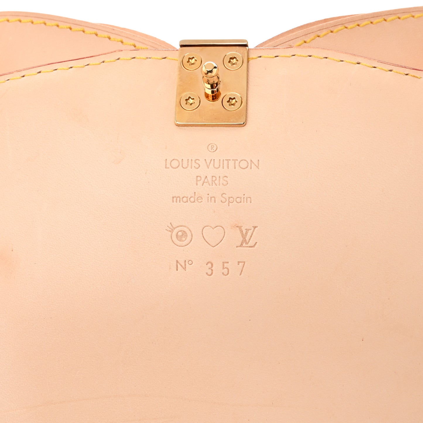 Monogram Multicolor Murakami Eye Love You White
