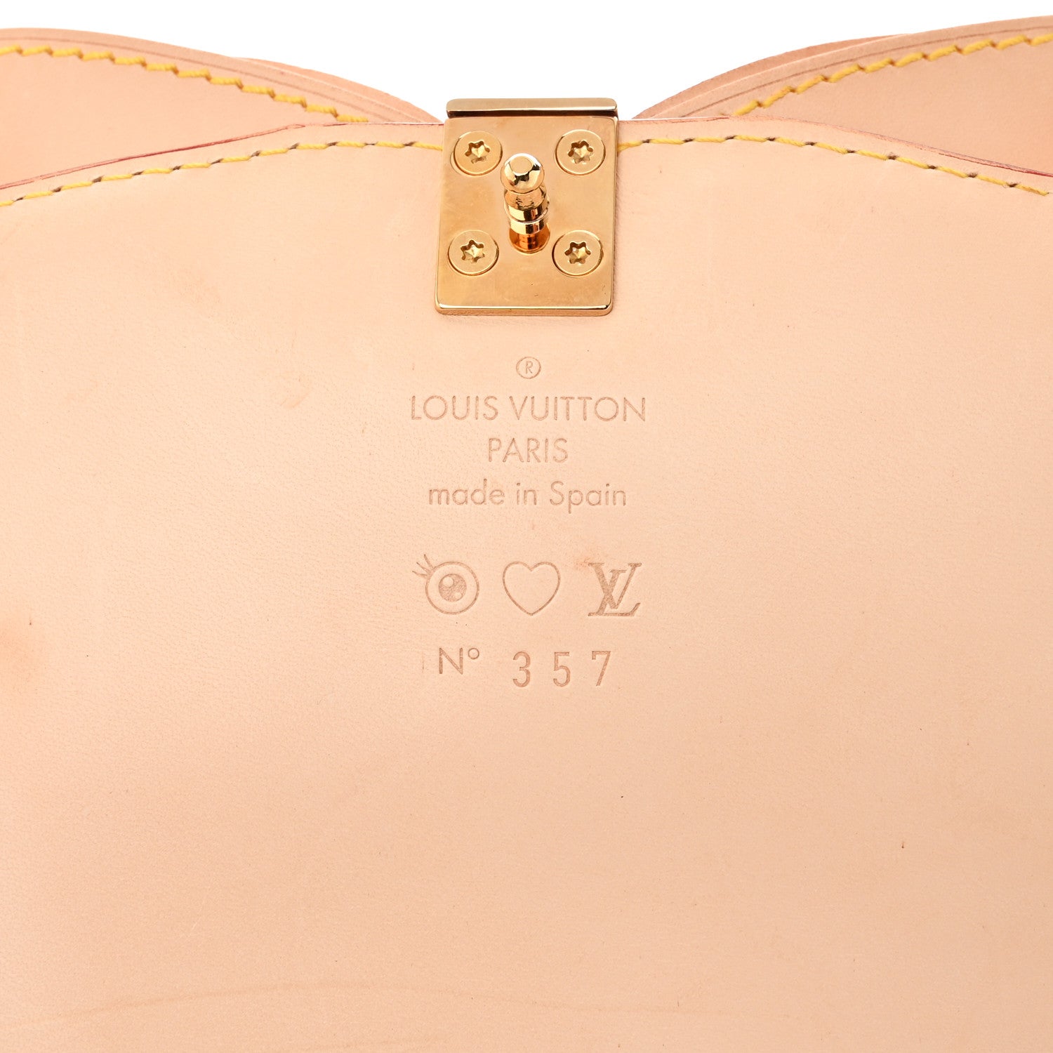 Louis Vuitton Monogram Multicolor Murakami Eye Love You White 6 of 10
