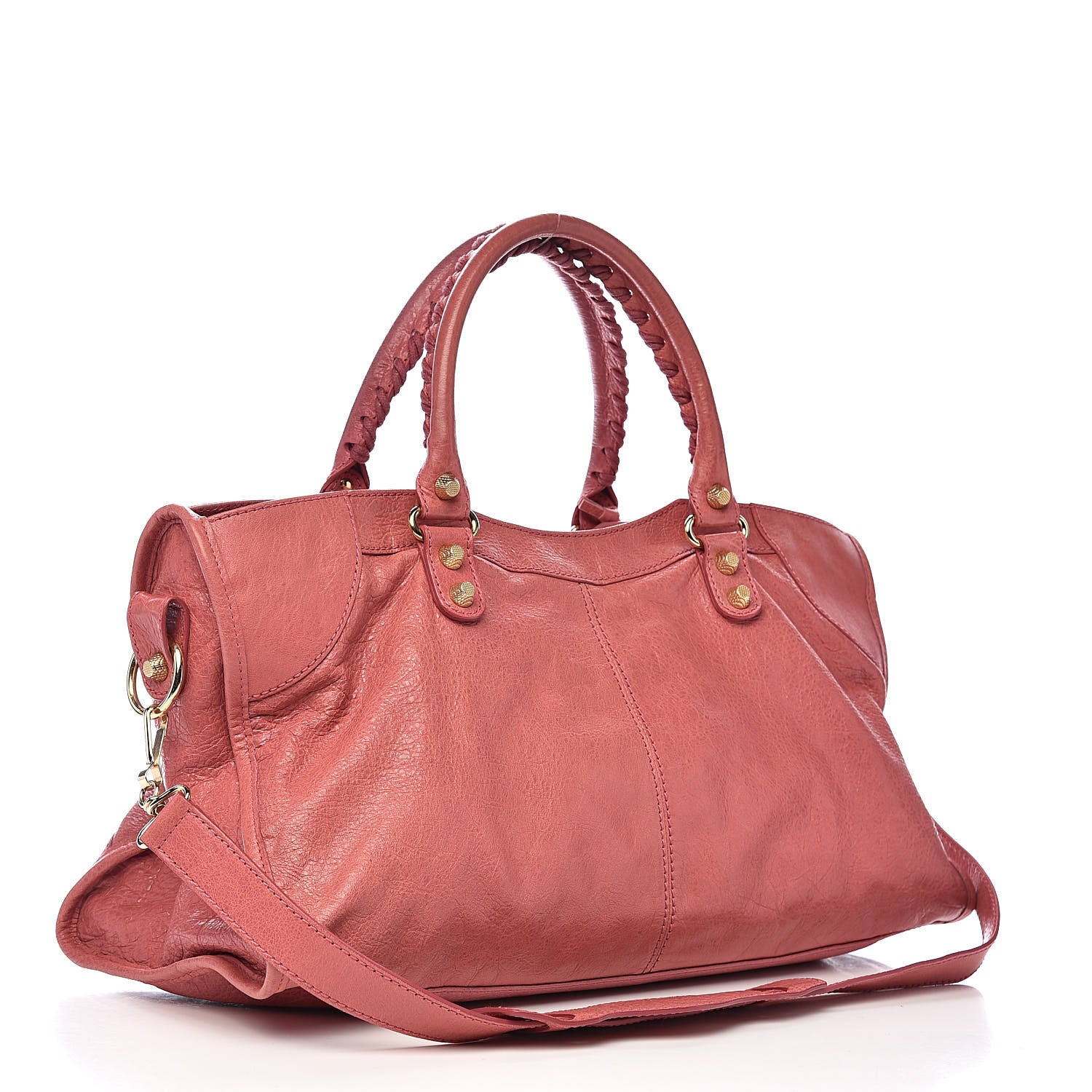 Balenciaga Agneau Giant 12 Gold Hardware Part Time Rose Bombon Raspberry 3 of 12