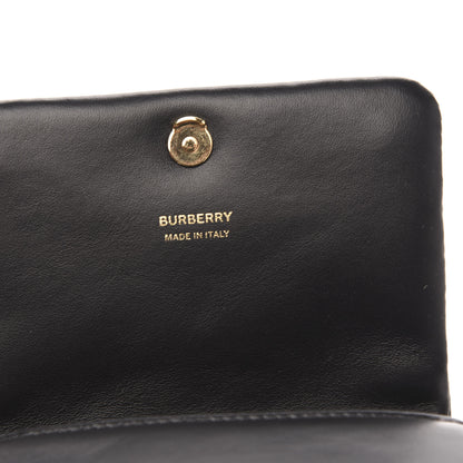 Burberry Lambskin Quilted Micro Lola Bag Black 6 of 9