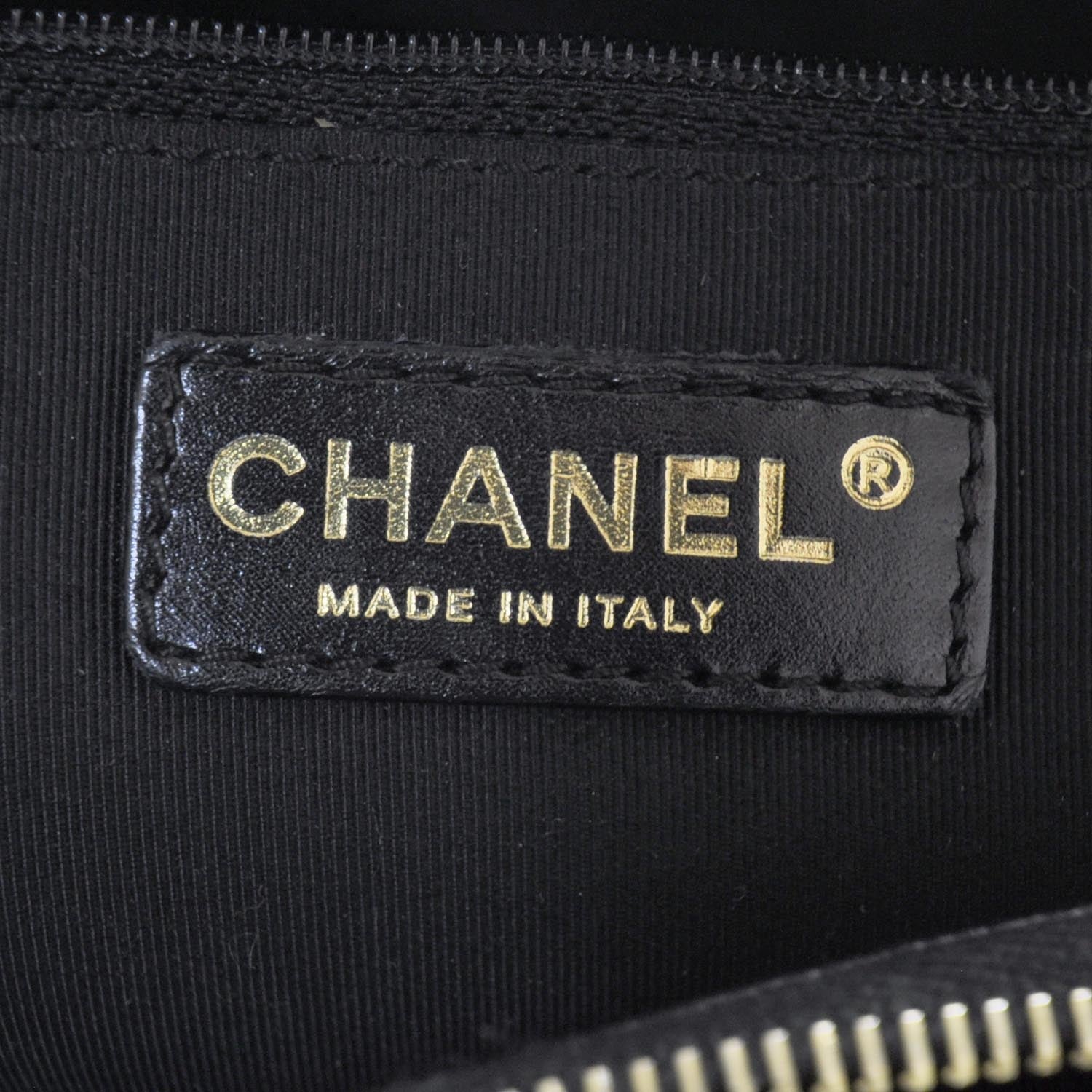 Chanel Caviar Quilted Grand Shopping Tote GST Black 7 of 9