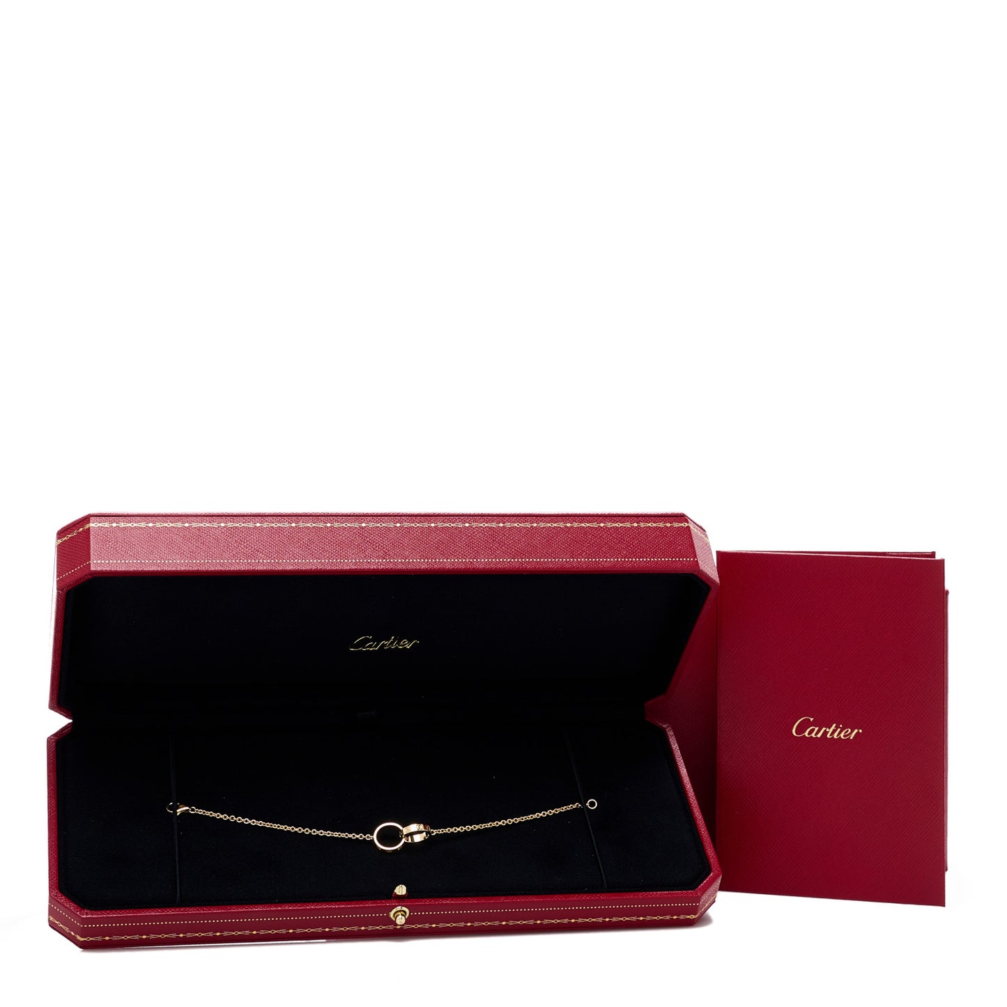 18K Yellow Gold Interlocking LOVE Bracelet