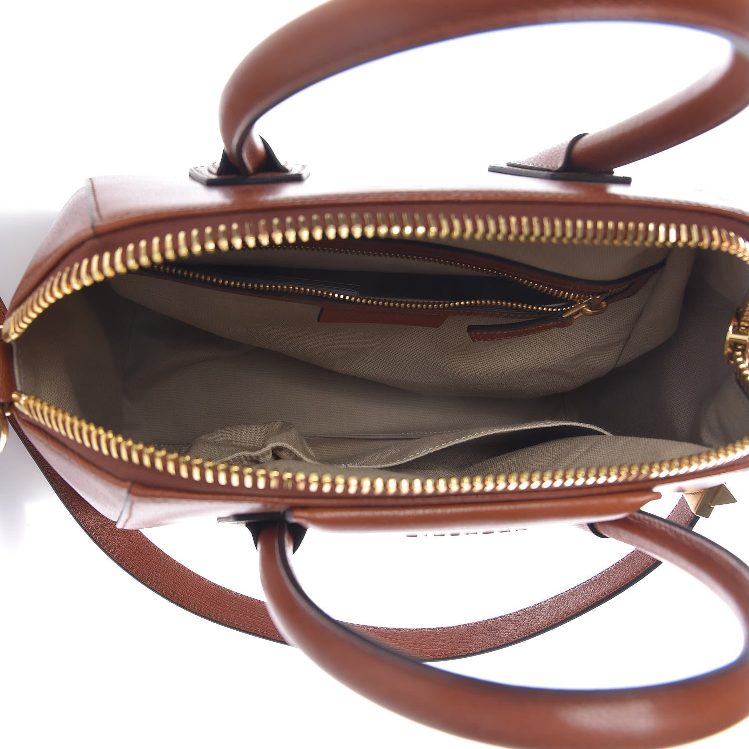 Givenchy Sugar Goatskin Studded Midnight Stars Small Antigona Chestnut 5 of 13