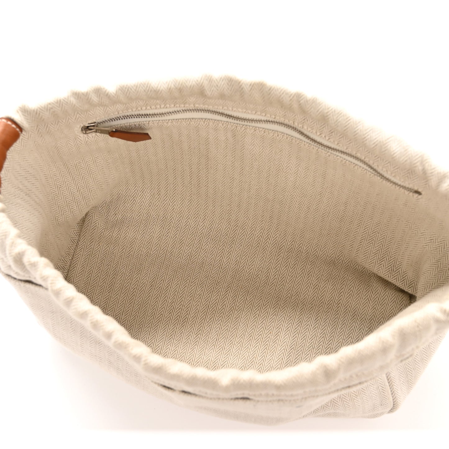 Canvas Barenia Fourbi 25 MM Pouch Naturel Fauve