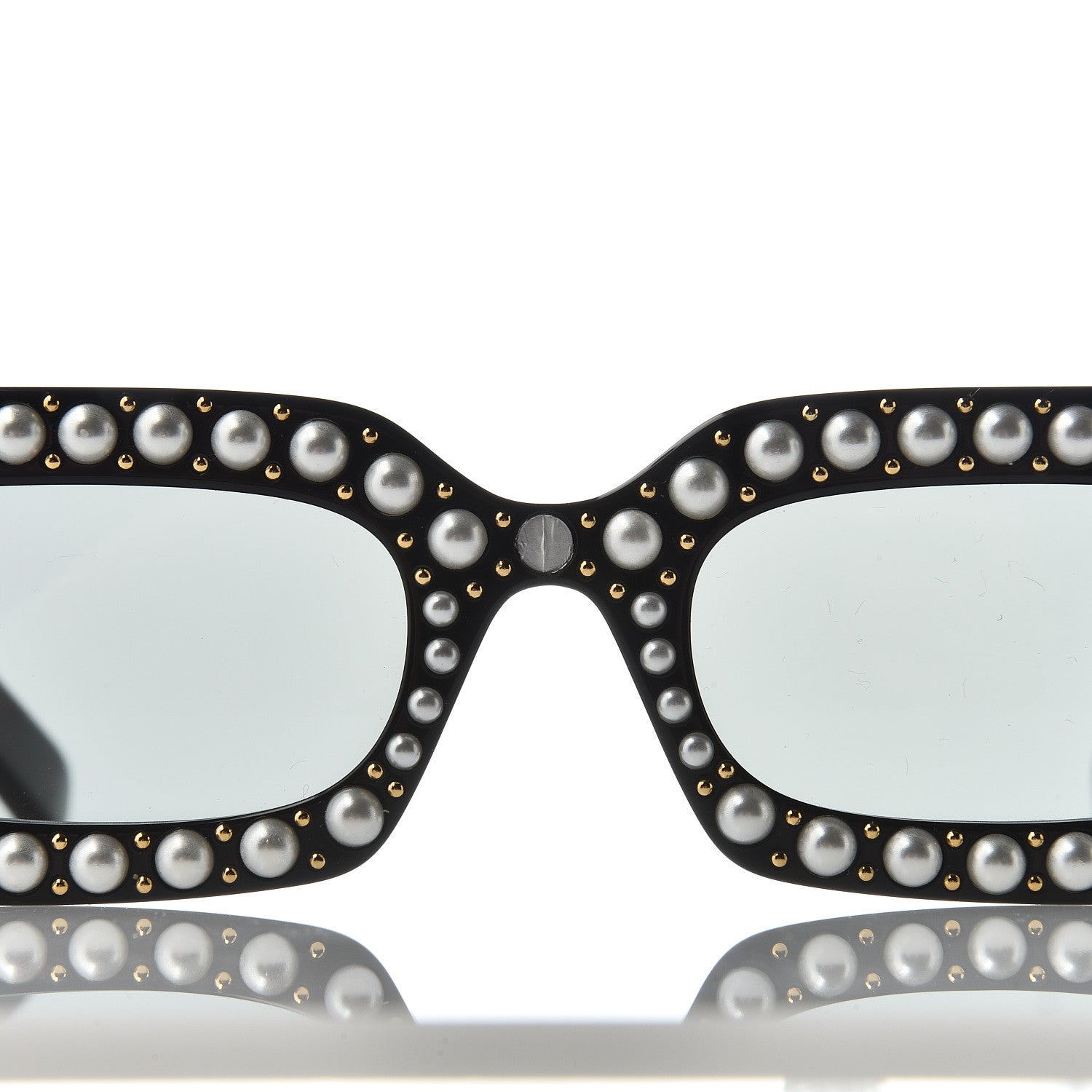 Gucci Pearl Hollywood Forever Sunglasses GG0146S Black 8 of 9