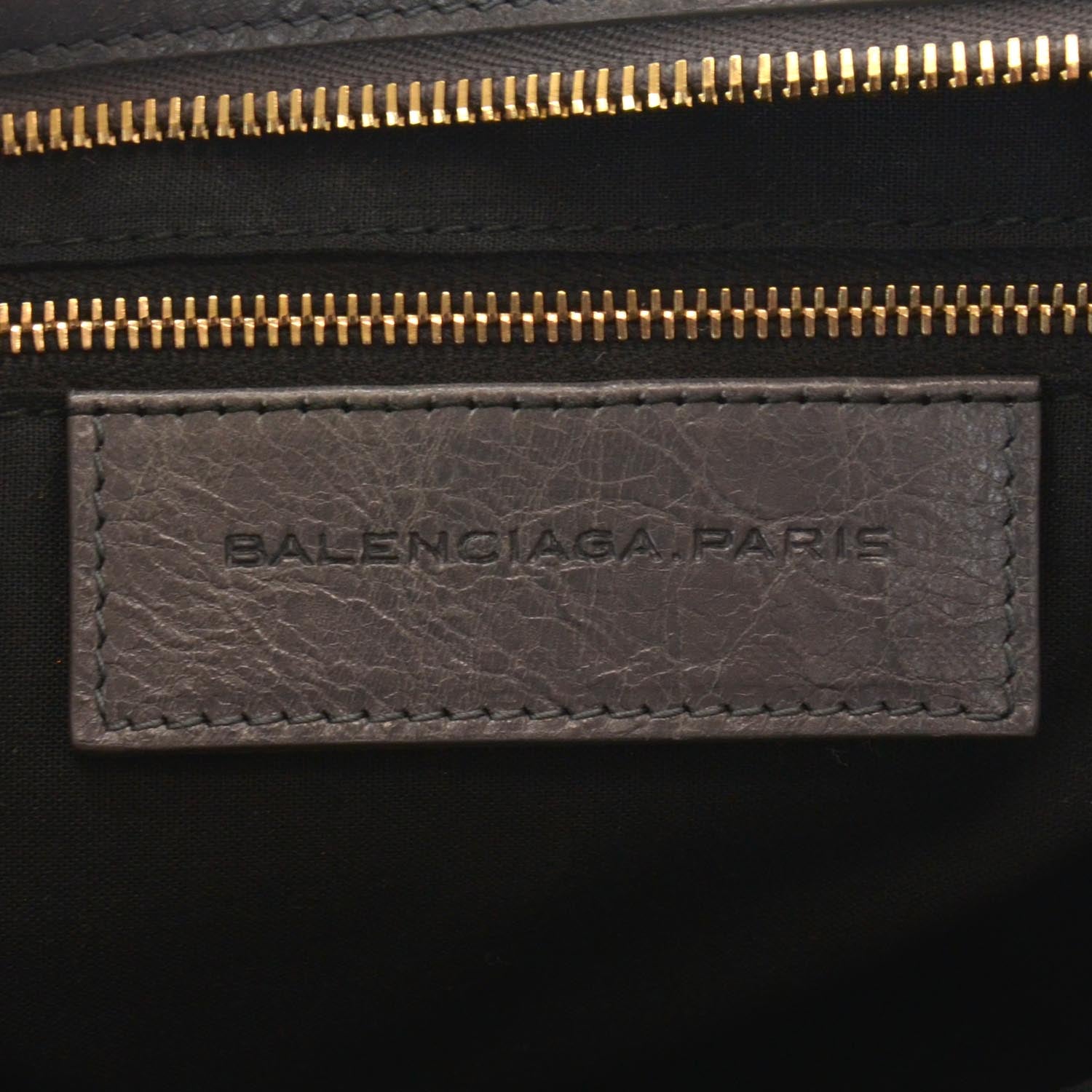 Balenciaga Agneau Giant 12 Rose Gold Hardware City Gris Tarmac 9 of 11