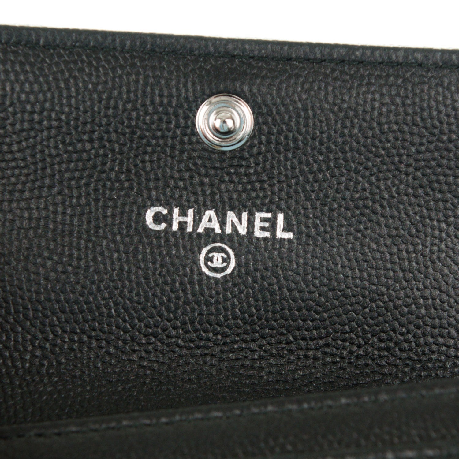 Chanel Caviar Quilted Boy Flap Card Holder So Black 6 of 8