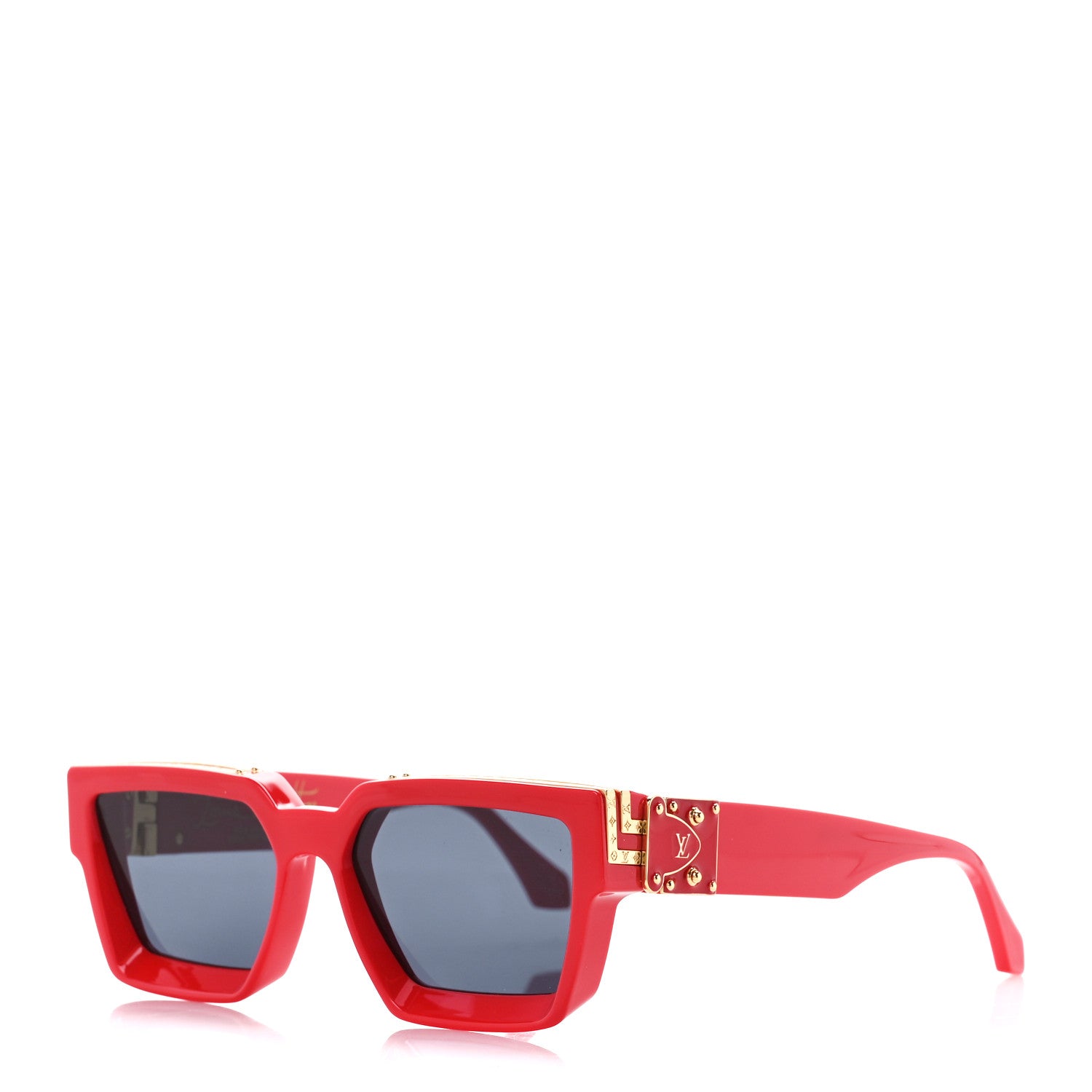 Louis Vuitton Acetate 1.1 Millionaires Z1169W Sunglasses Red 1 of 8