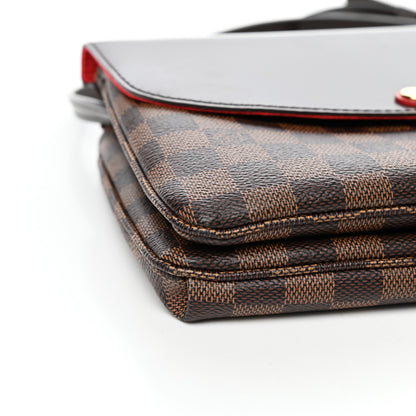 Louis Vuitton Damier Ebene Twice Cherry 9 of 11