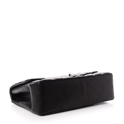 Chanel Lambskin Quilted Jumbo Single Flap Black 4 of 9