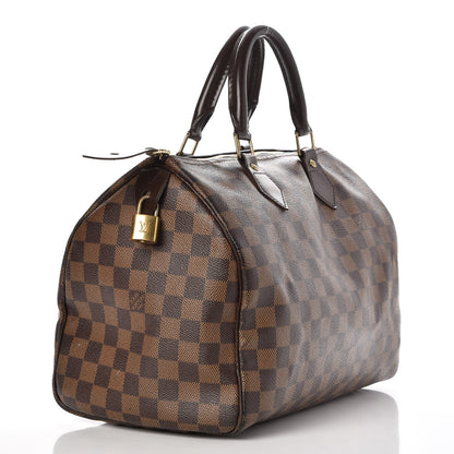 Louis Vuitton Damier Ebene Speedy 30 3 of 14