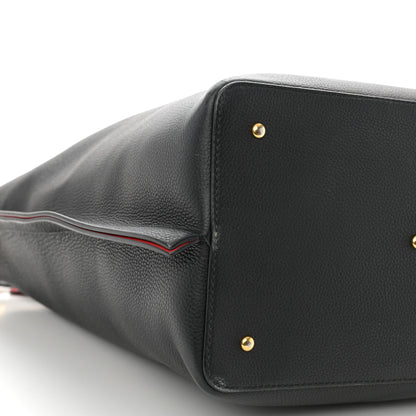 Valentino Garavani Grainy Calfskin Escape Hobo Bag Black 9 of 12