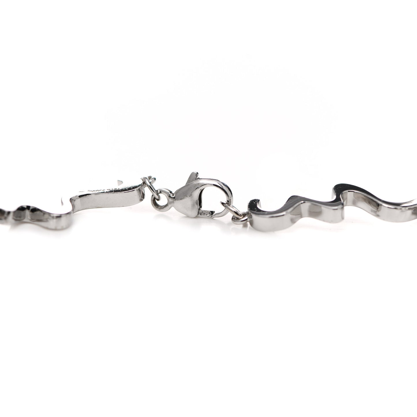18K White Gold Diamond Frank Gehry Equus Bracelet