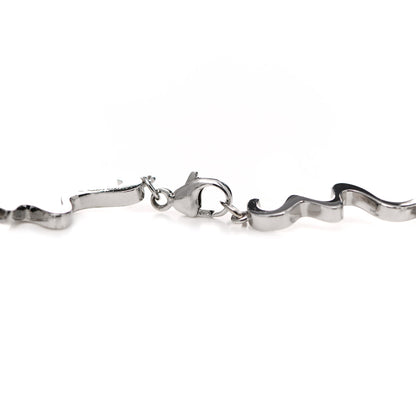 Tiffany 18K White Gold Diamond Frank Gehry Equus Bracelet 4 of 4