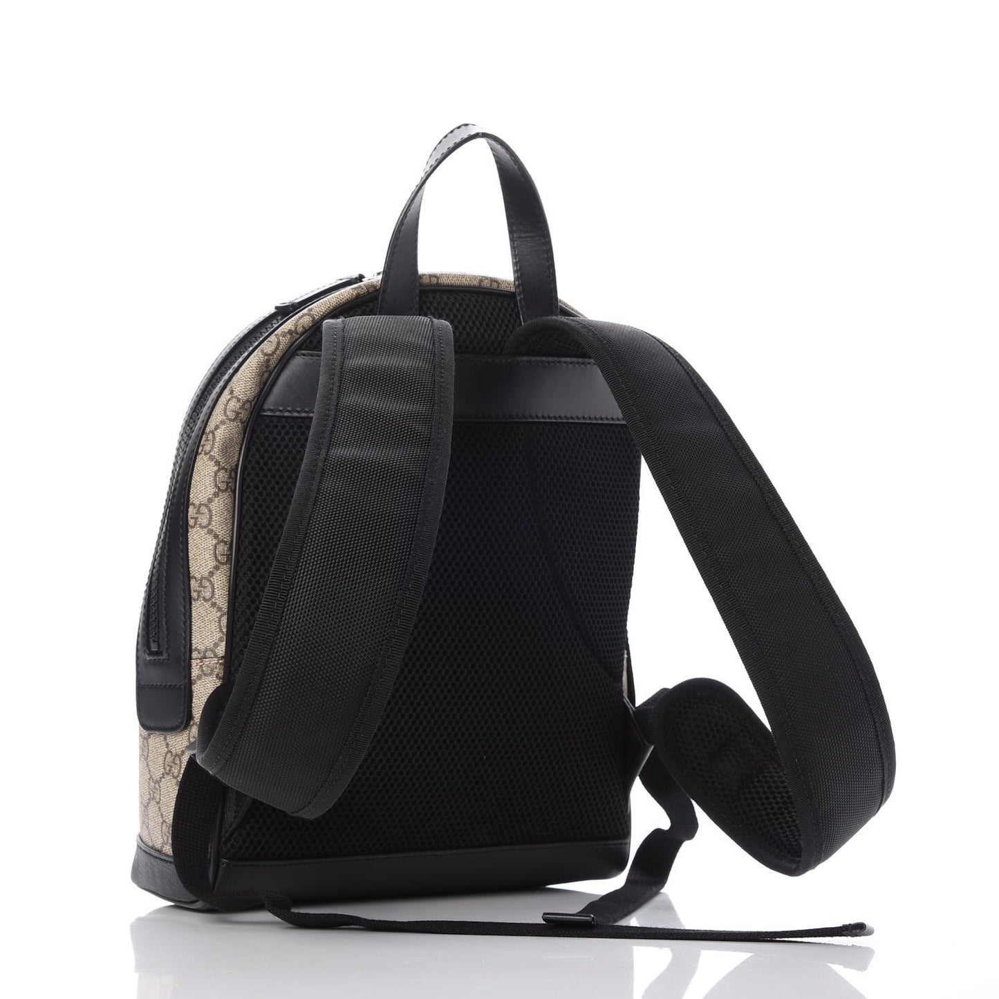 GG Supreme Monogram Small Eden Day Backpack Black