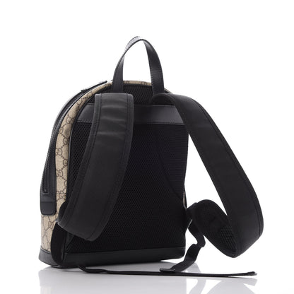 Gucci GG Supreme Monogram Small Eden Day Backpack Black 3 of 9