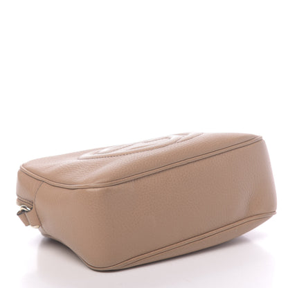 Gucci Pebbled Calfskin Small Soho Disco Bag Rose Beige 4 of 10