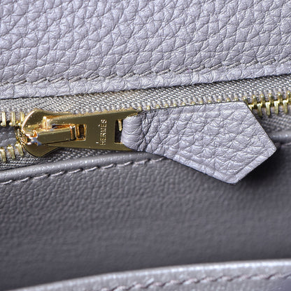 Hermes Togo Kelly Retourne 25 Etain 27 of 35