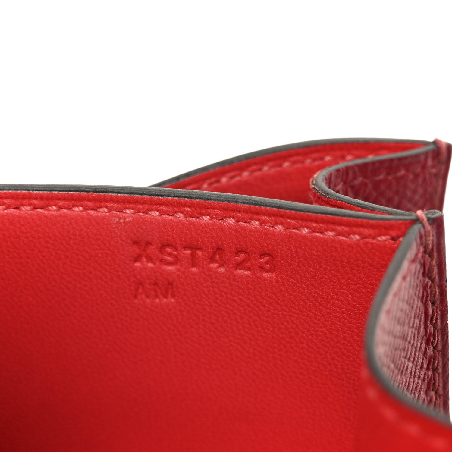 Hermes Epsom Enamel Constance 18 Rouge Grenat 6 of 11