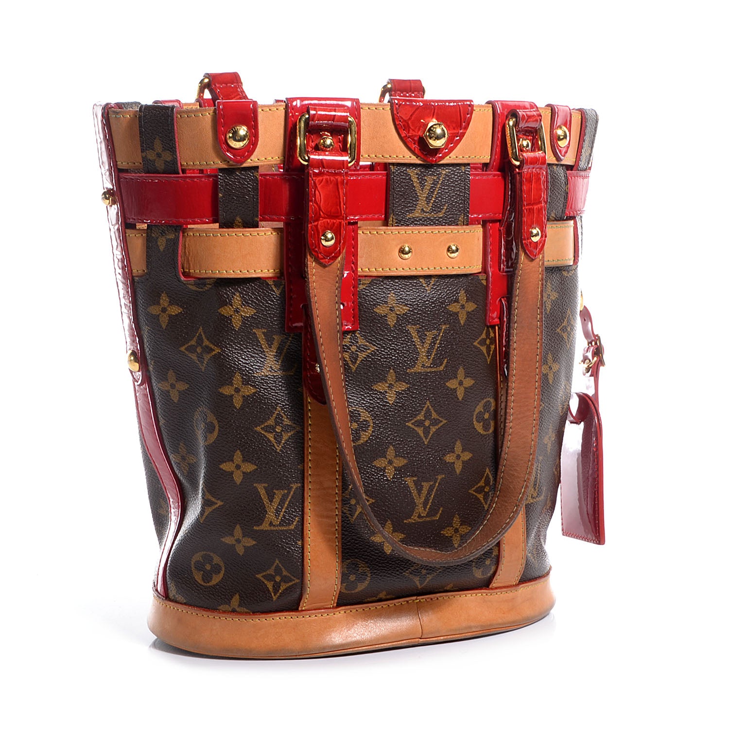 Louis Vuitton Monogram Neo Bucket Rubis 3 of 6