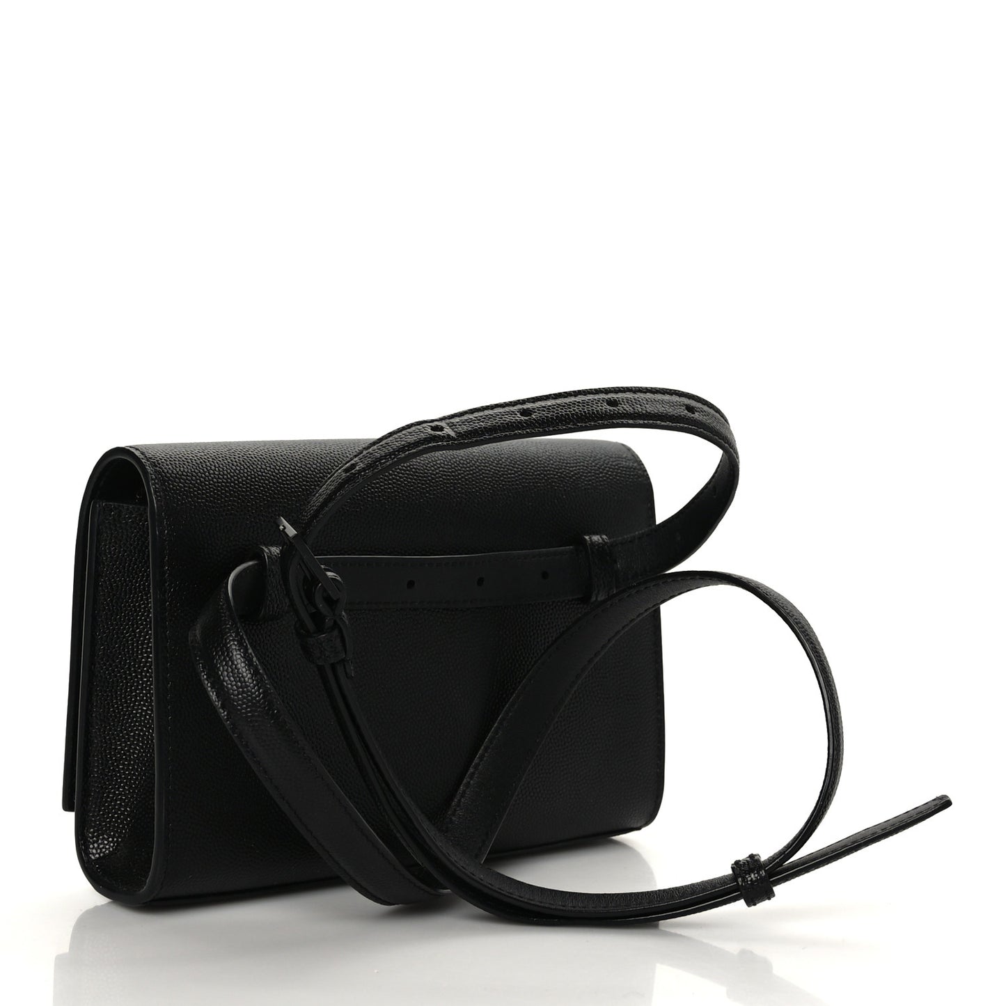 Grain De Poudre Monogram Kate Belt Bag Black