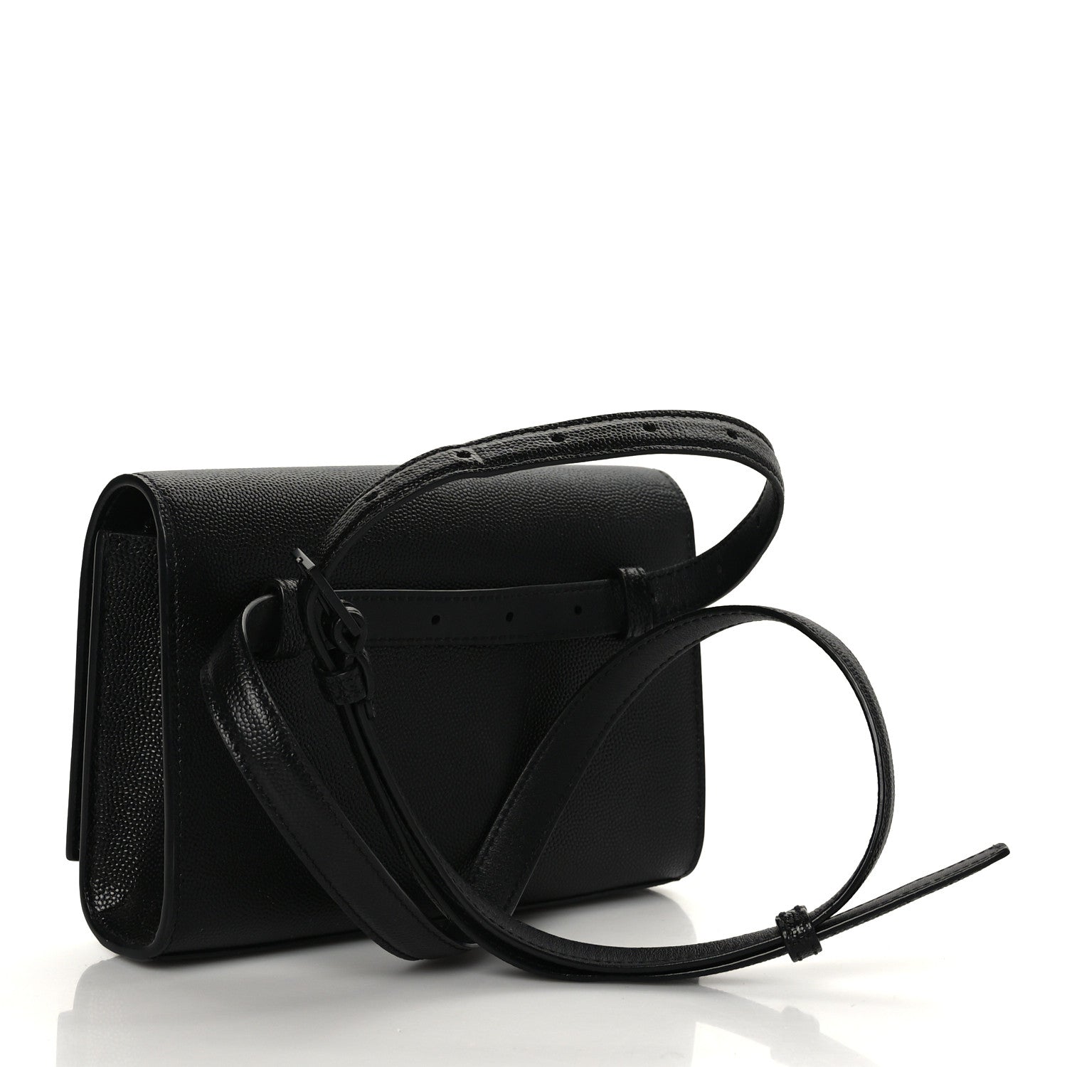 Saint Laurent Grain De Poudre Monogram Kate Belt Bag Black 3 of 8