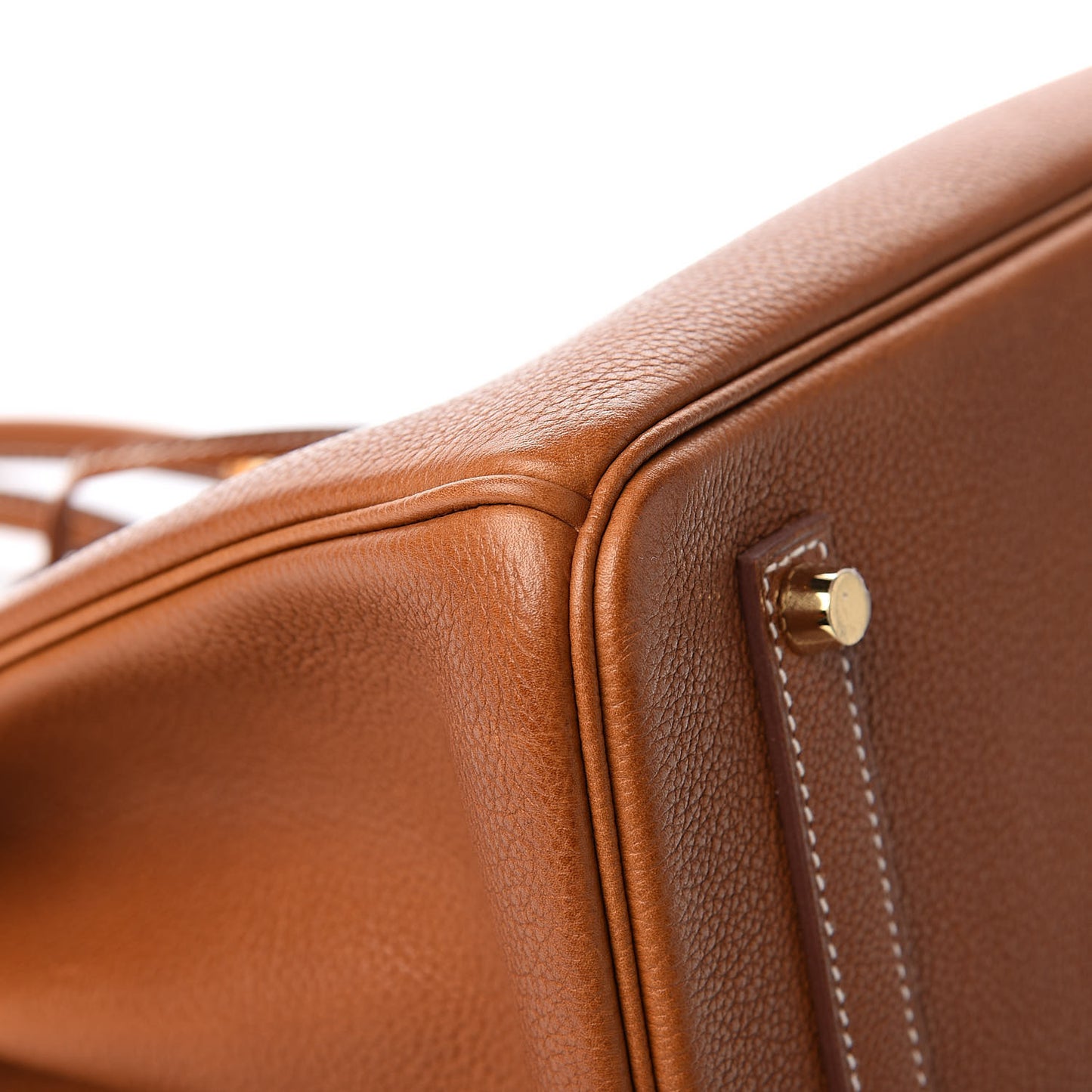 Natural Barenia Faubourg Birkin 35 Fauve