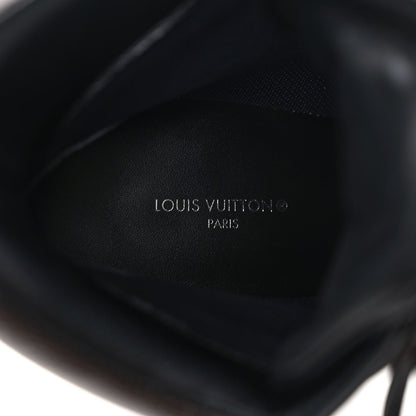 Louis Vuitton Suede Calfskin Monogram Star Trail Ankle Boots 40 Black 7 of 7