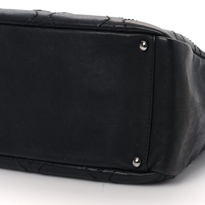 Chanel Calfskin Small Diamond Stitch Tote Black 9 of 9