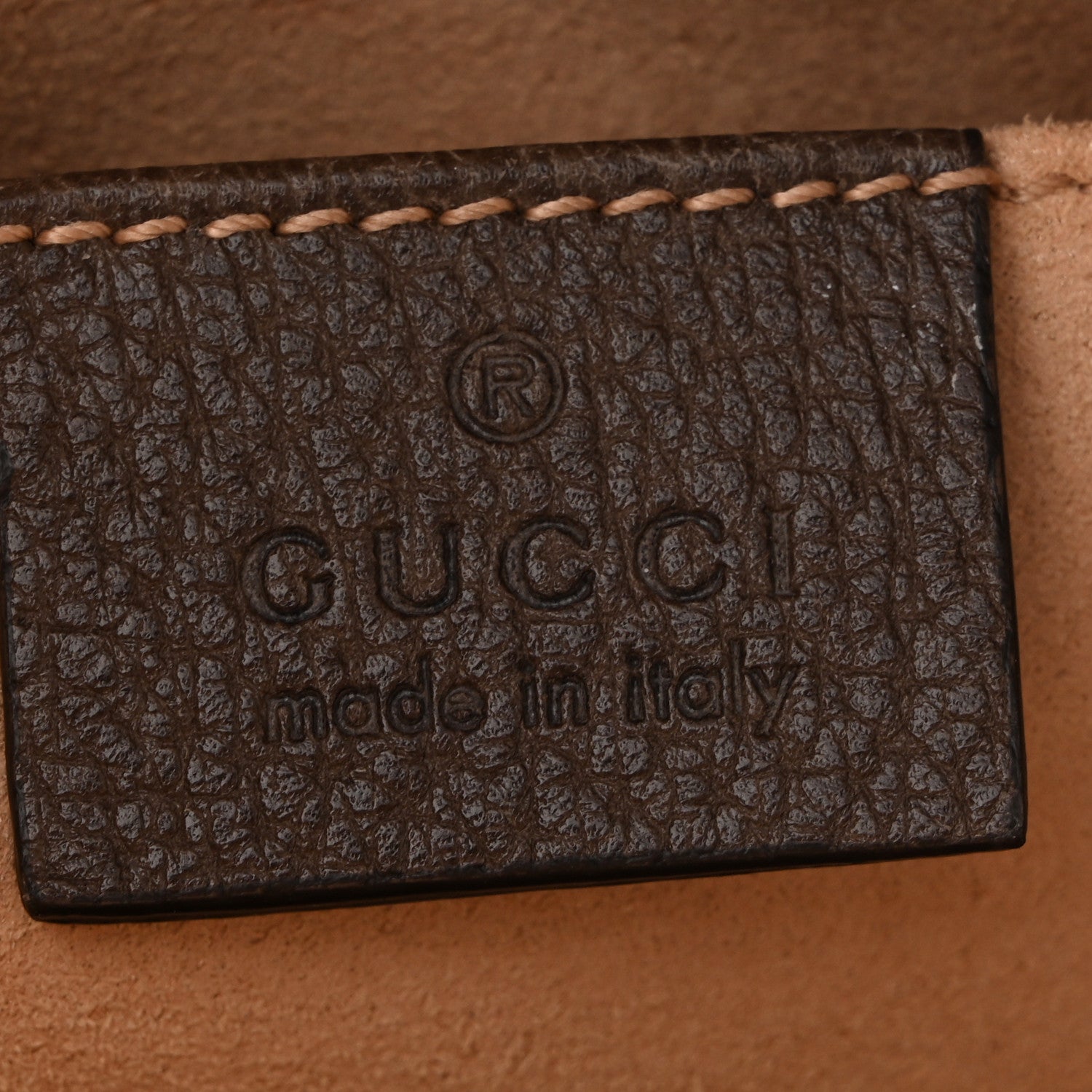 Gucci GG Supreme Monogram Web Small Ophidia Belt Bag 95 38 Dark Brown 6 of 11