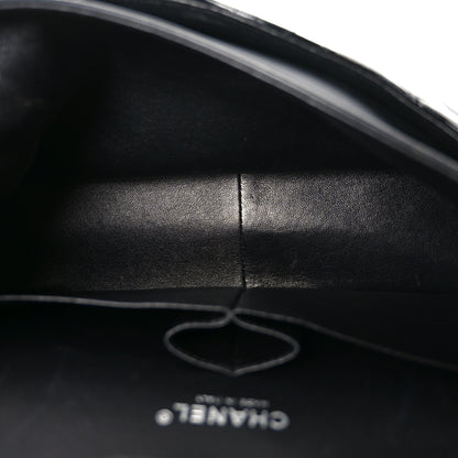 Chanel Patent Quilted Jumbo Double Flap Black 5 of 10