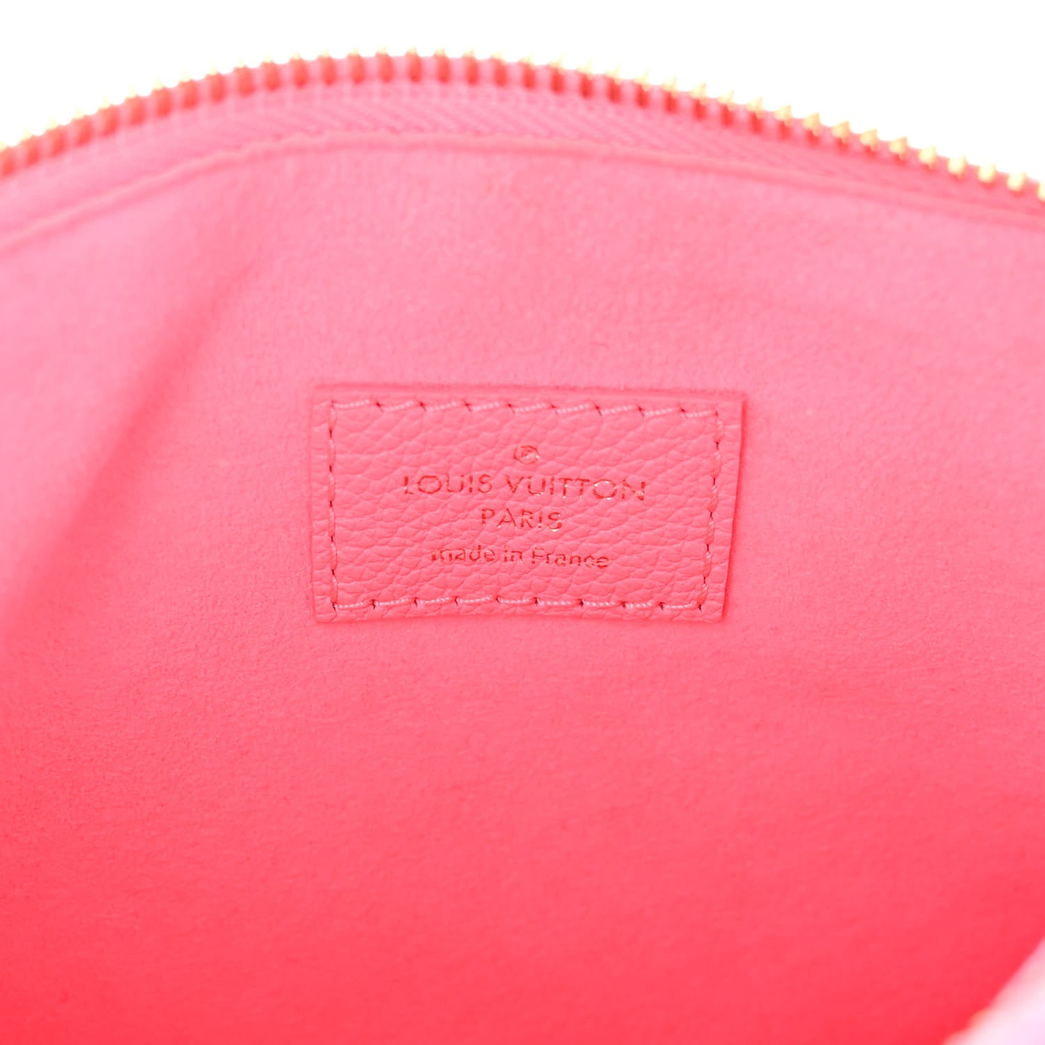 Louis Vuitton Calfskin Embossed Monogram Coussin BB Rose Fluo 8 of 12